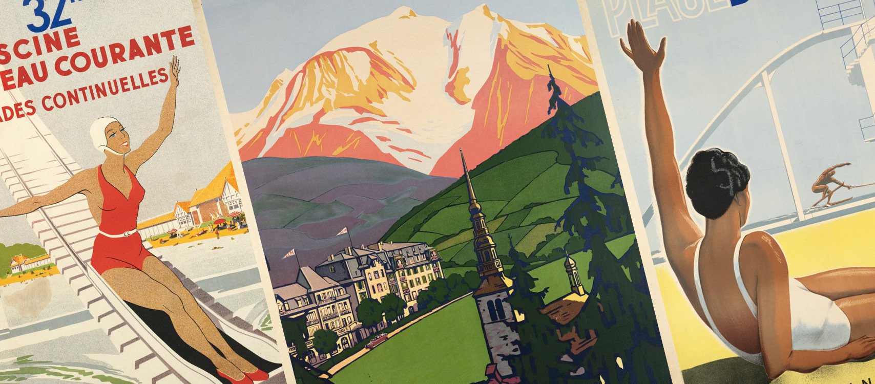 affiches touristiques de France