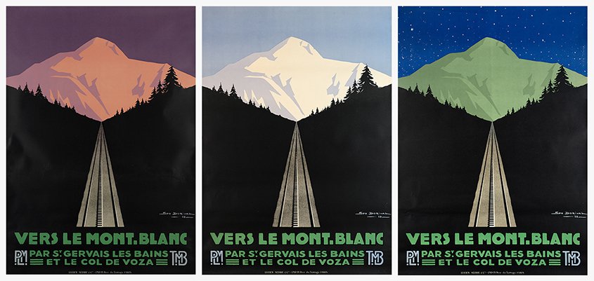 TMB_vintage_poster_Mont-Blanc_affiche_St_gervais