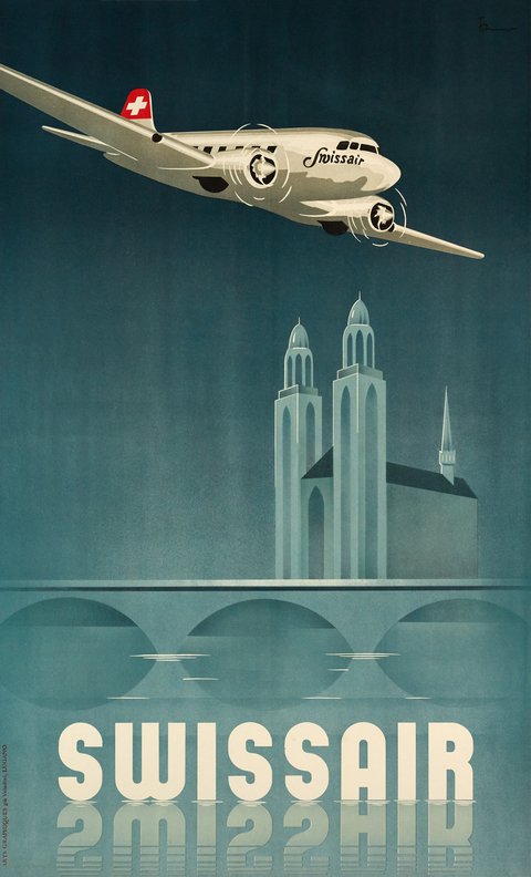 Swissair DC-3