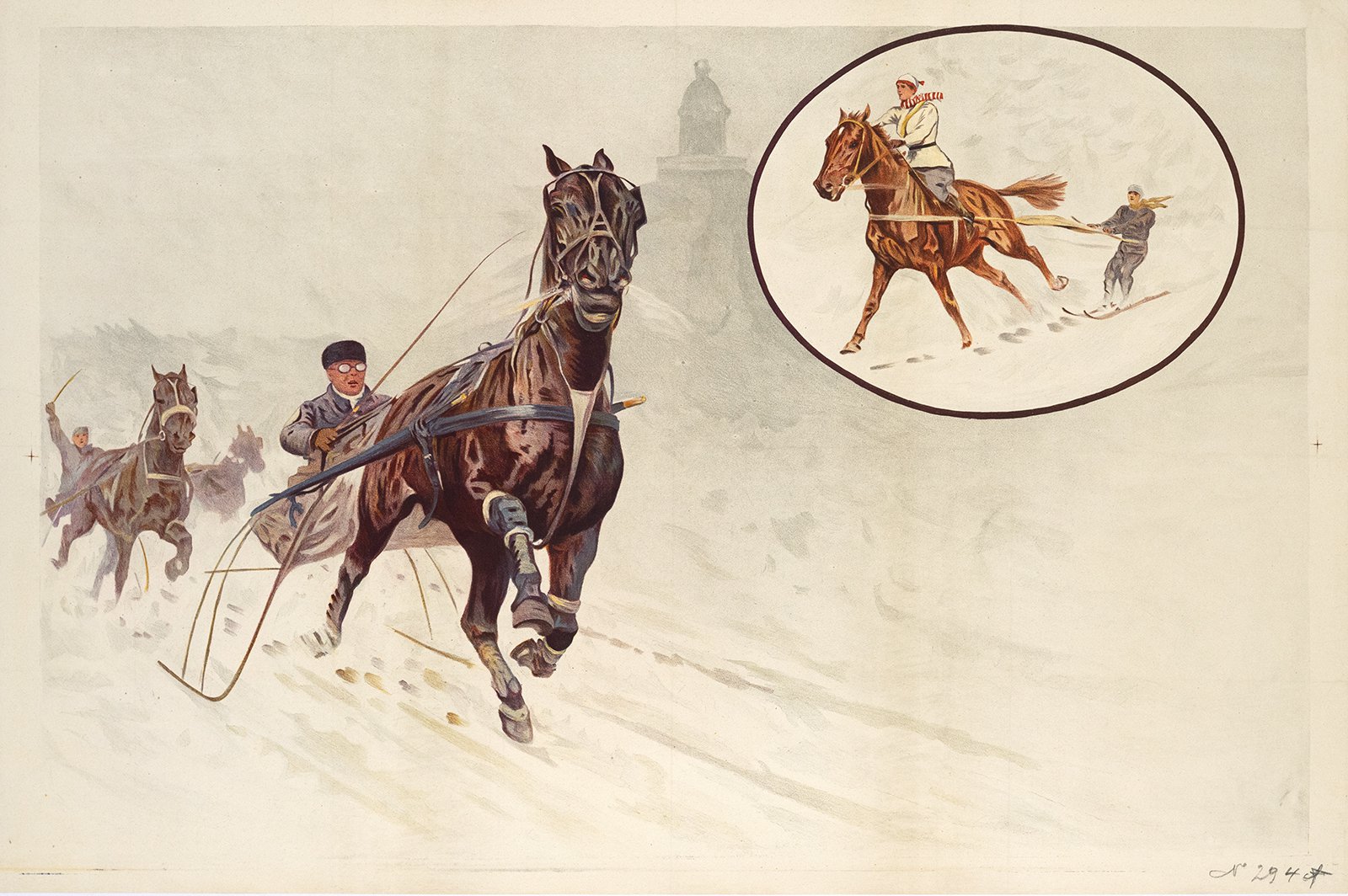 Ski Joering plakat poster