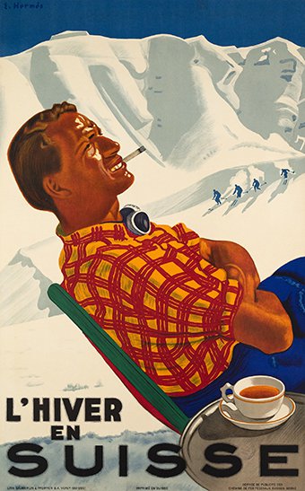 Affiche_ancienne-ski_valais_vintage_poster_original_plakat