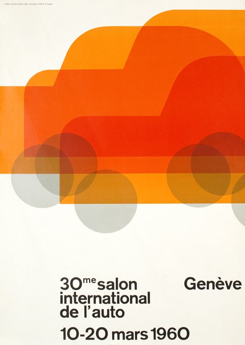 Genève, 30ème Salon International de l'Auto, 1960