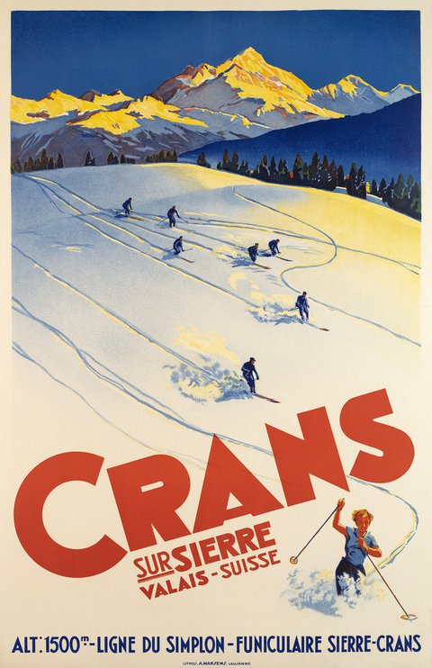 Crans-sur-Sierre, Valais Suisse